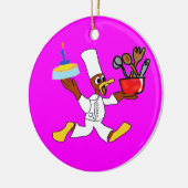 Birthday Keramisch Ornament (Links)