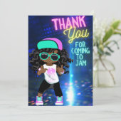 Birthday Kickback Hartelijk dank, meisje (Staand voorkant)