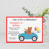 Birthday Kind Cute Toys Kaart (Staand voorkant)