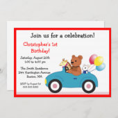 Birthday Kind Cute Toys Kaart (Voorkant / Achterkant)