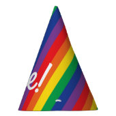 Birthday Kind regenboogschoen Feesthoedjes (Rechts)