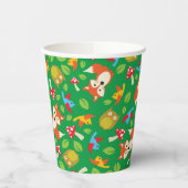 Birthday Kind van Forest Friends Woodland Cute Papieren Bekers (Links)