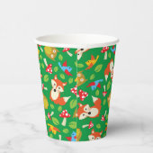 Birthday Kind van Forest Friends Woodland Cute Papieren Bekers (Rechts)