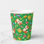 Birthday Kind van Forest Friends Woodland Cute Papieren Bekers<br><div class="desc">Dit thema van schattige bosmirvrienden is perfect voor je kind kleine op je eerste verjaardagsfeestje! Geweldig voor een schattig kind geboren in de lente,  of een beetje dat van dieren houdt. Een eerste verjaardagsthema past bij een bos avontuur!</div>