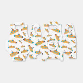 Birthday-Kind van het onderzeeërs Bedankdoosjes (Uitgevouwen)