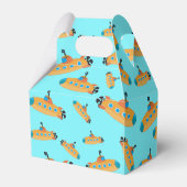 Birthday-Kind van het onderzeeërs Bedankdoosjes (Achterkant)