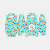 Birthday-Kind van het onderzeeërs Bedankdoosjes (Uitgevouwen)