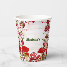 Birthday Kind van Red Berry Garden Toadstool Papieren Bekers