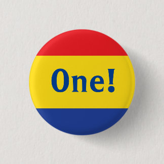 Birthday-Kind voor primaire kleuren Ronde Button 3,2 Cm