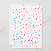 Birthday Kinderen Pinata Balloons Kaart (Achterkant)