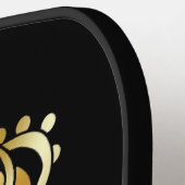 Birthday King Gold Crown Royal Queen Luxury Pickleball Paddle (Links Detail)