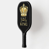 Birthday King Gold Crown Royal Queen Luxury Pickleball Paddle (Links)