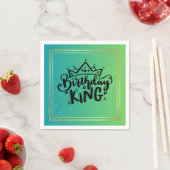 Birthday King Paper Napkins Servet (Insitu)