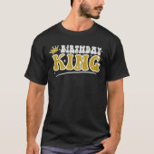Birthday King T-shirt (Voorkant)