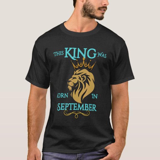 Birthday King T-shirt (Voorkant)