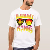 Birthday King T-shirt (Voorkant)
