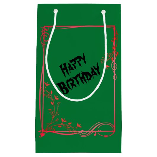 Birthday Klein Cadeauzakje (Voorkant)