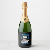 Birthday kruising My Way in 50 Sparkling Wijnetiket (Voorkant)