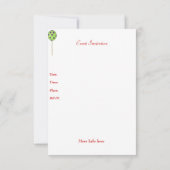 Birthday Labrador Puppy Spots Balloons 2 Kaart (Achterkant)