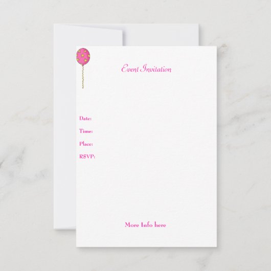 Birthday Labrador Puppy Spots Balloons Kaart (Achterkant)