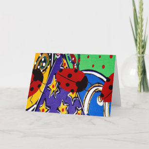 Birthday Ladybug-producten Kaart