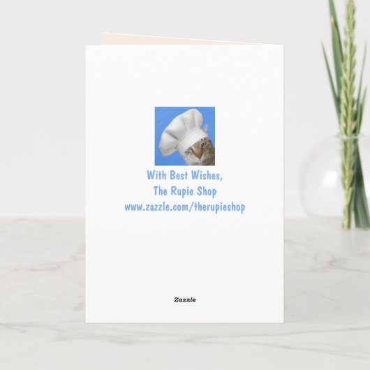 Birthday lammeren en schapenpoëzie kaart (Achterkant)