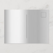 Birthday lavender Silver Eucalyptus greenery Uitnodiging Briefkaart (Achterkant)