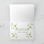 Birthday Leprechaun Kaart (Binnen)