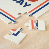 Birthday leuk, oom Sam "Ik wil je" poster, Legpuzzel (Zijkant)