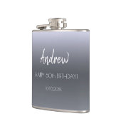 Birthday leuke feiten bio leuk man zilverfox foto heupfles (Links)