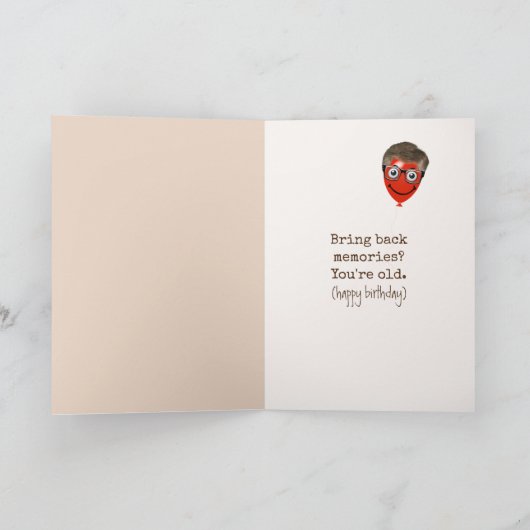 Birthday Library Card Kaart (Binnen)