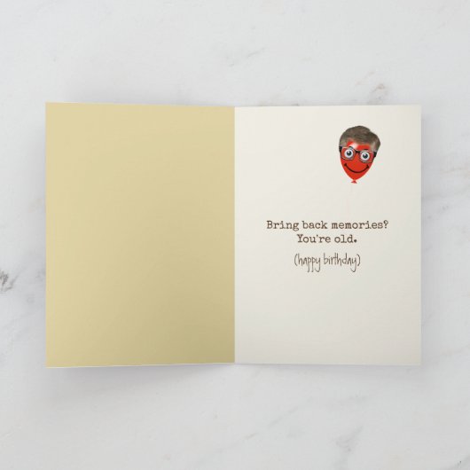 Birthday  Library Cards Kaart (Binnen)