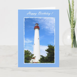 Birthday Lighthouse Kaart