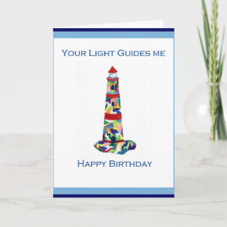 Birthday Lighthouse Kaart