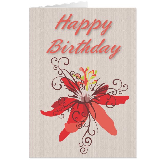 Birthday Lilly (Voorkant)