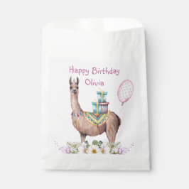 Birthday Llama Bedankzakje