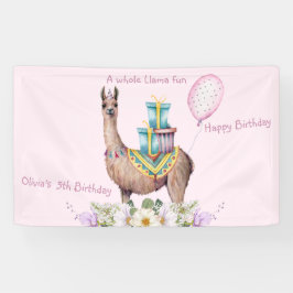 Birthday Llama Spandoek