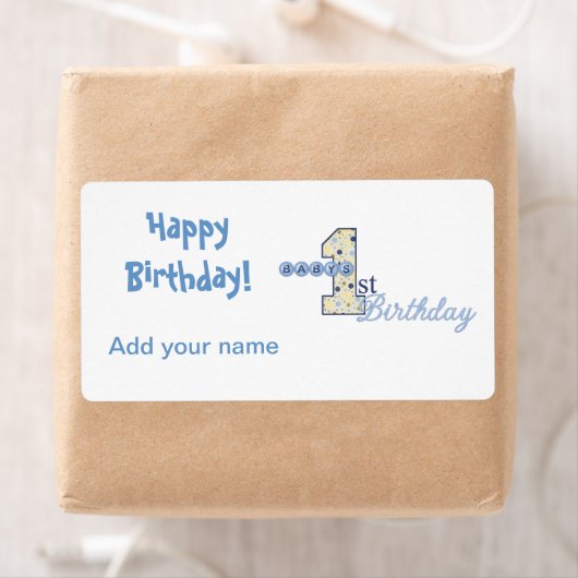 Birthday Lollipop Labels Party Favors Wrapper Labe (Insitu)