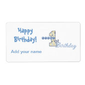 Birthday Lollipop Labels Party Favors Wrapper Labe (Voorkant)