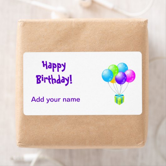 Birthday Lollipop Labels Party Favors Wrapper Labe (Insitu)