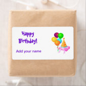 Birthday Lollipop Labels Party Favors Wrapper Labe (Insitu)