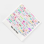 Birthday maand juni servet (Hoek)