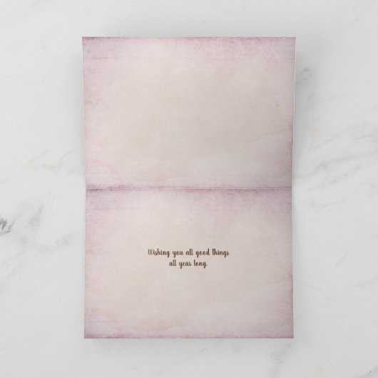 Birthday Macro Pink Daisy Kaart (Binnen)