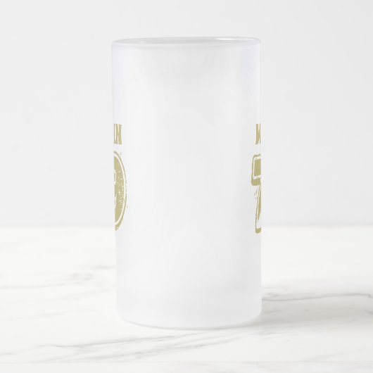 Birthday Made in '79 Typografie Drink Matglas Bierpul (Center)