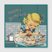  Birthday Magnetic Card (Voorkant)