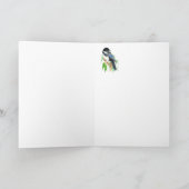 Birthday Magpie, Vogel, Natuur, Wilde dieren Kaart (Binnen)