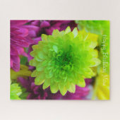 Birthday Mam. Jigzaag Puzzle Legpuzzel (Horizontaal)