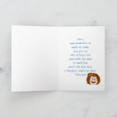 Birthday mam uit Daughter Kaart (Binnen)