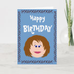 Birthday mam uit Daughter Kaart<br><div class="desc">een leuke kaart voor een dochter om haar moeder voor elke gelegenheid te geven... verander de woorden en achtergrond om haar te personaliseren of voor een andere gelegenheid te maken. Ik heb een andere combinatie van haarkleuren nodig, zodat ik weet dat ik het zal creëer ~ of alle andere combinaties...</div>