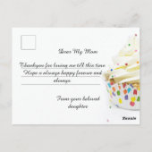 Birthday mama briefkaart (Achterkant)